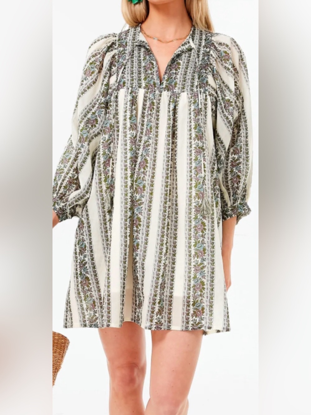 MILLE daisy dress in goa stripe pit-pit20 (mix51)